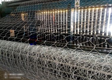 High Tensile Strength Reinforced Gabion Wire Baskets Double Twisted Road Mesh